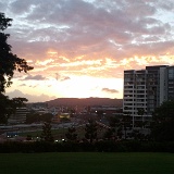 2012-02-09 18.36.32  Roma Street station at sunset.